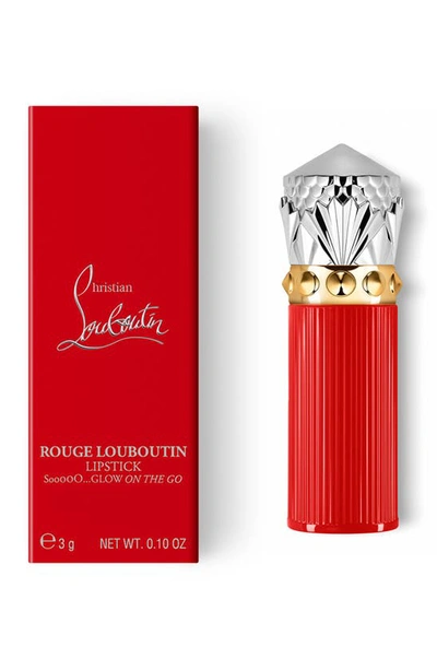 Shop Christian Louboutin Rouge Louboutin Soooooglow On The Go Lipstick In Papaya Nouba 531