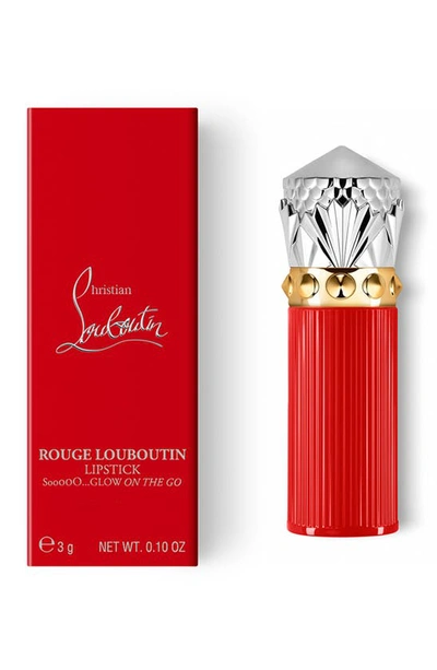 Shop Christian Louboutin Rouge Louboutin Soooooglow On The Go Lipstick In Blackberry Inn 216