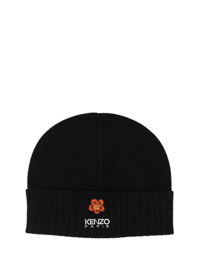 Shop Kenzo Beanie Hat In Black
