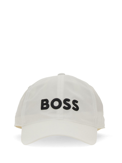 Shop Hugo Boss Baseball Cap In White