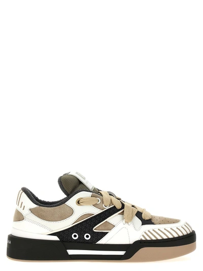 Shop Dolce & Gabbana 'new Roma' Sneakers In Multicolor