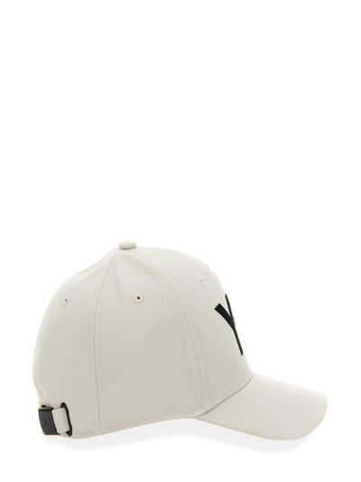 Shop Y-3 Baseball Cap In Bianco