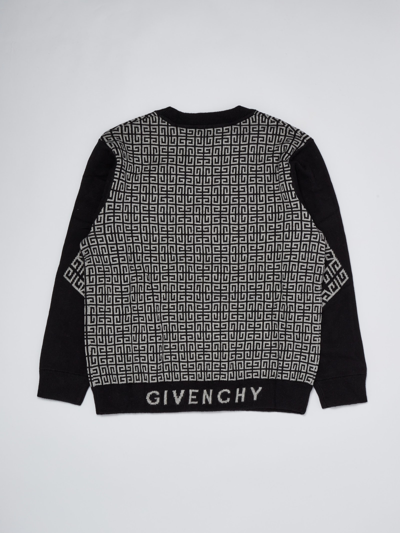 Shop Givenchy Knitwear Sweater In Nero-grigio