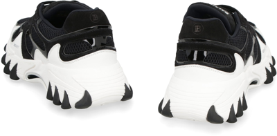 Shop Balmain B-eastlow-top Sneakers In Black