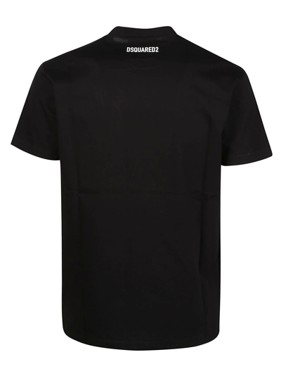 Shop Dsquared2 Ciro Cool Fit T-shirt In Black
