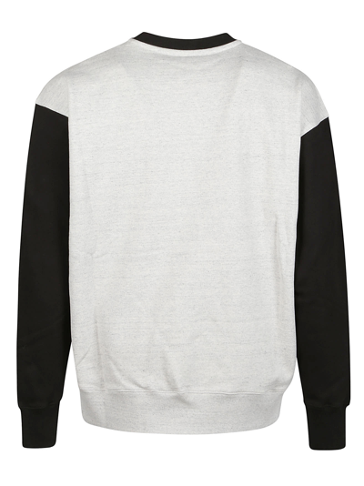 Shop Kenzo Tiger Academy Oversize Sweatshirt In Gris Perle