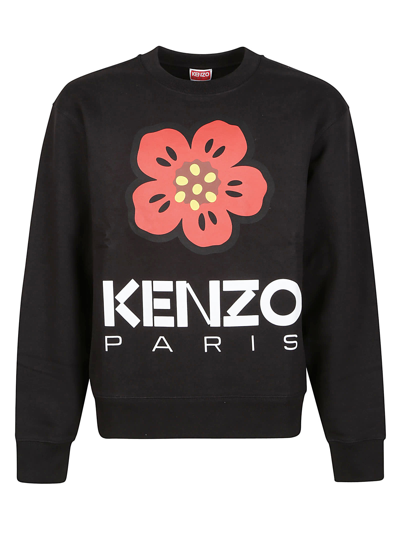 Shop Kenzo Boke Flower Sweatshirt In J Noir