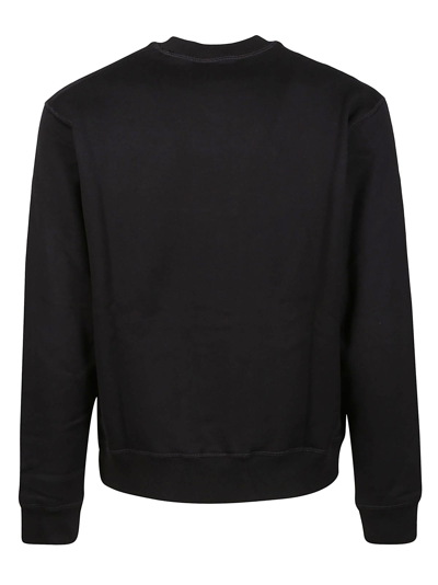 Shop Dsquared2 Icon Logo Sweatshirt In Black/white