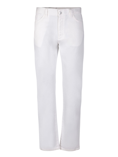 Shop Ermenegildo Zegna White Trousers