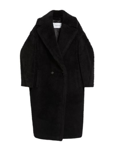Shop Max Mara Tedgirl Coat In Black