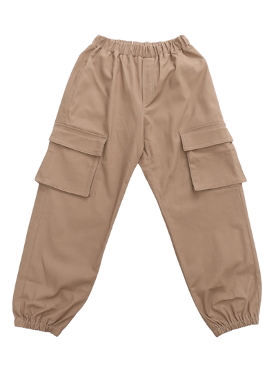 Shop Douuod Cargo Pants In Brown