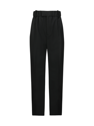 Shop Bottega Veneta Pants In Black