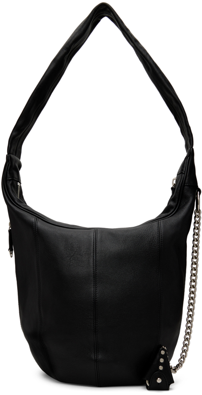 Shop Open Yy Black Moto Bag