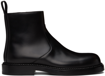 Shop Bottega Veneta Black Strut Boots In 1000 Black
