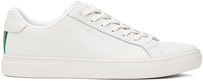 Shop Ps By Paul Smith Off-white Rex Sneakers In 01 Whites