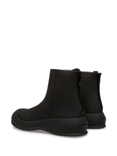 Bally Carsey Round-toe Boots In Black