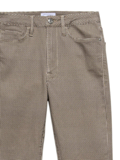Frame Le Jane Crop Flare Leg Jeans In Brown