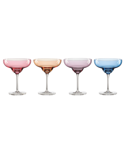 Shop Oneida True Colors Margarita Glasses, Set Of 4 In Multi