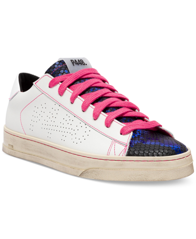 Shop P448 Jack Lace-up Low-top Sneakers In Petra