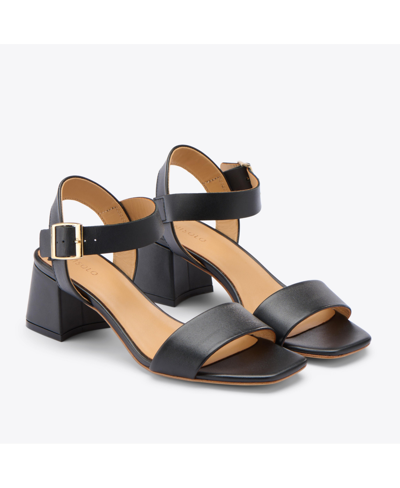 Nisolo Ankle Strap Sandal In Black