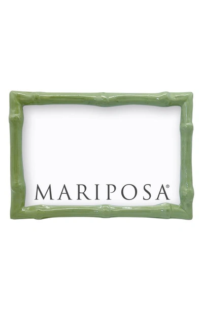 Shop Mariposa Green Sand Cast Aluminum Picture Frame