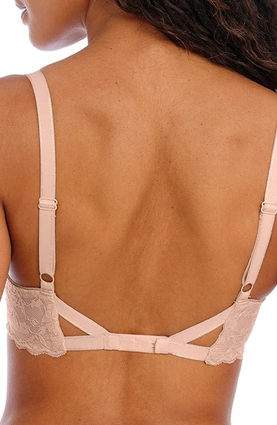 Freya Offbeat Underwire Plunge Bra, Aa5452 In Natural Beige