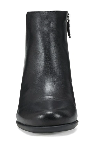 Easy Spirit Women's Camira Round Toe Tapered Heel Casual Booties In Black