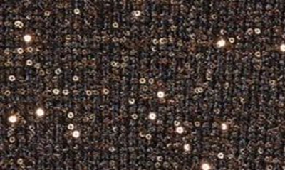 Shop Altuzarra Milos Sequin Knit Skirt In 000001 Black