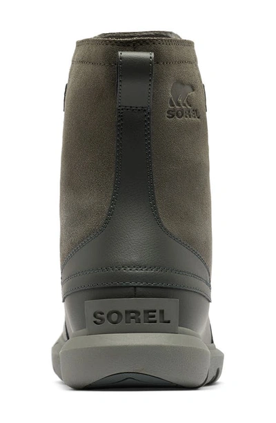 Shop Sorel Explorer Next Waterproof Boot In Quarry/ Grill