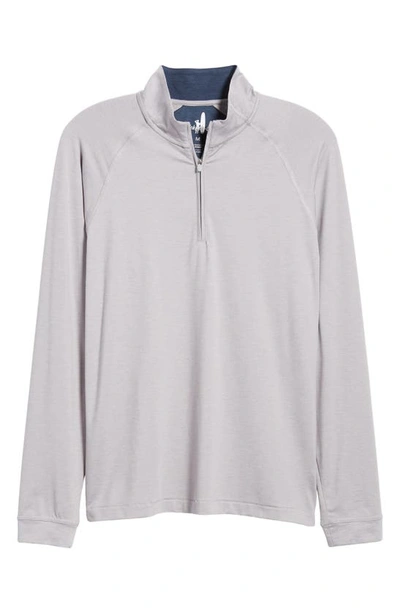 Shop Johnnie-o Freeborne Prep-formance Quarter Zip Pullover In Seal