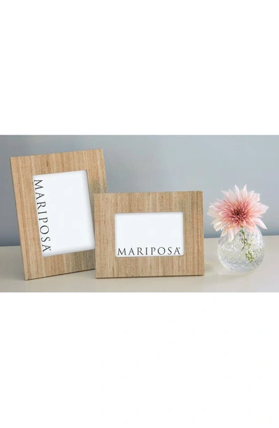 Shop Mariposa Mallorca Picture Frame In Natural