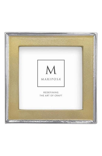 Mariposa Signature 4''x 4'' Enamel Frame In Gold