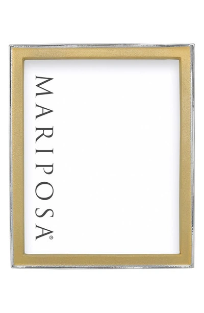 Mariposa Signature 4''x 4'' Enamel Frame In Gold