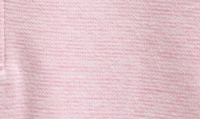 Shop Vineyard Vines Kids' Saltwater Quarter Zip Sweatshirt In Pink Cloud Solid