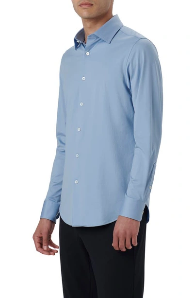 Bugatchi James Ooohcotton® Button-up Shirt In Air Blue