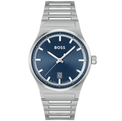 Hugo Boss Boss 1514076 Candor Watch Silver In Silver