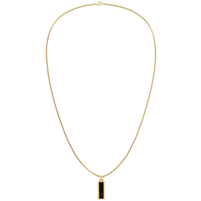 Shop Tommy Hilfiger Semi Precious Necklace Gold