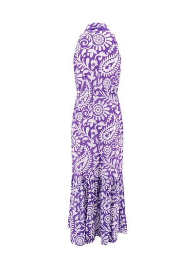 Shop Mc2 Saint Barth Dress In Purple