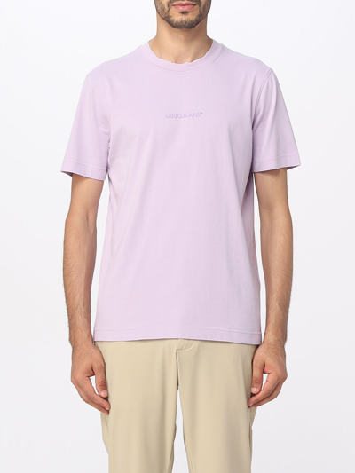 Shop Liu •jo T-shirt Liu Jo Men Color Violet