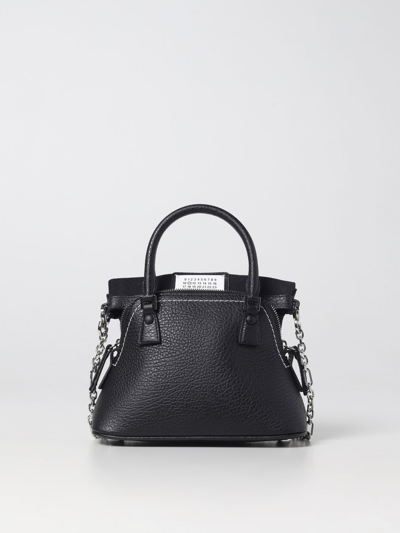 Shop Maison Margiela Handbag  Woman Color Black