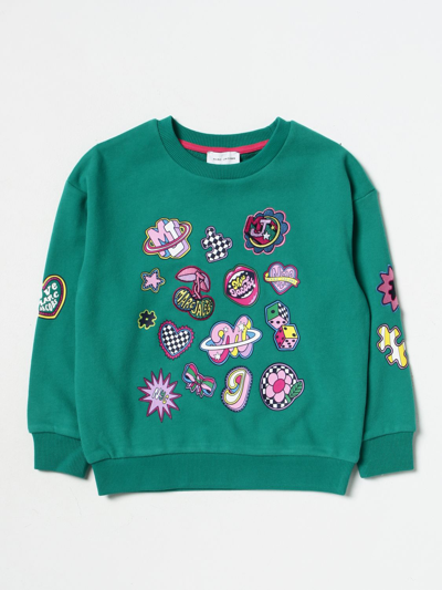 Shop Little Marc Jacobs Sweater  Kids Color Green