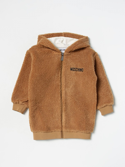 Shop Moschino Kid Jacket  Kids Color Brown