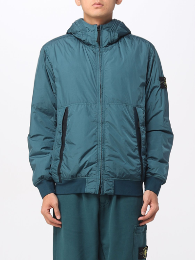 Shop Stone Island Jacket  Men Color Green