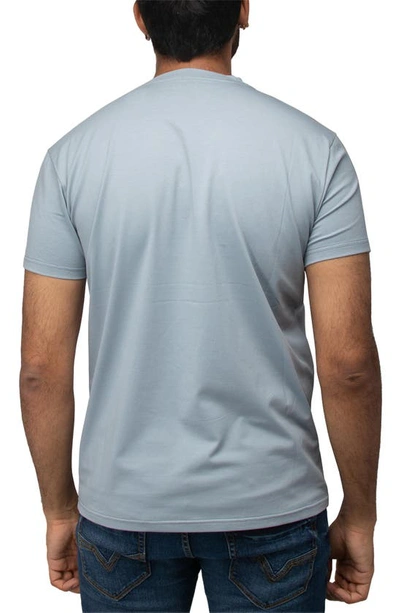 X-ray Solid V-neck Flex T-shirt In Slate Blue