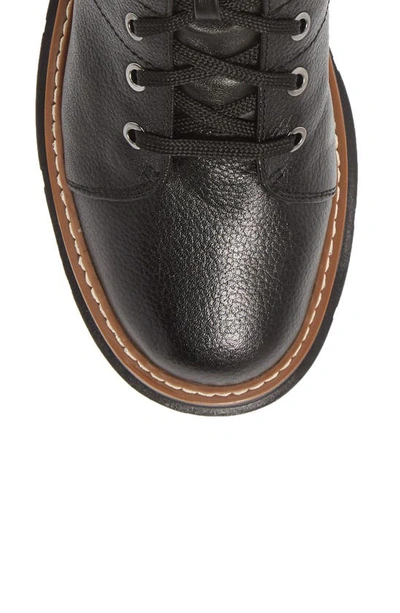 Linea Paolo Boca Lace-up Boot In Black Leather