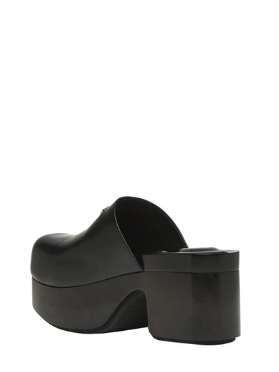 Alexander Wang Zoe Clog In Leather In Black