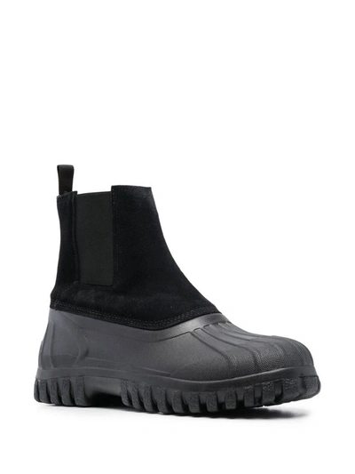 Shop Diemme Leather Boot In Black