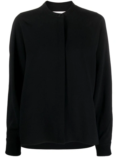 Shop Jil Sander Long-sleeve Shirt In Black