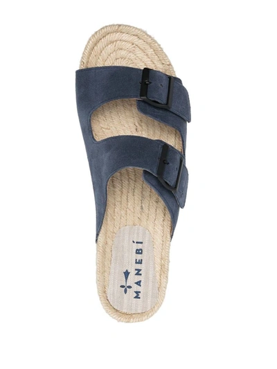 Manebi Sandals In Blue