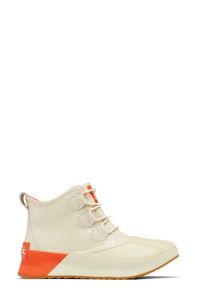 Shop Sorel Out N About Iii Waterproof Boot In Bleached Ceramic/ Orange